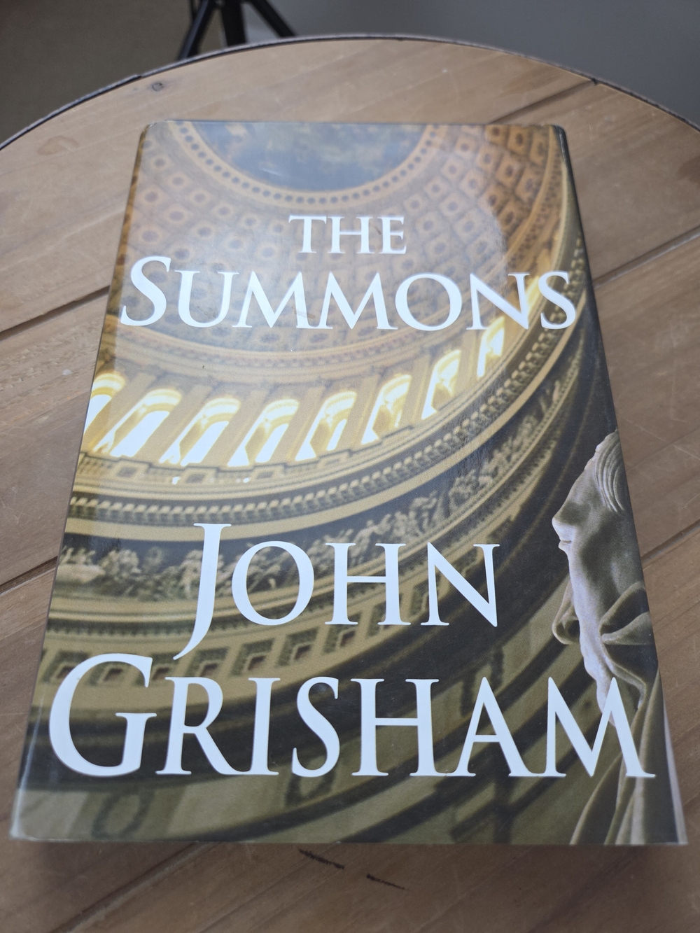 John Grisham The Summons - Gold/Brown Hardcover Novel
